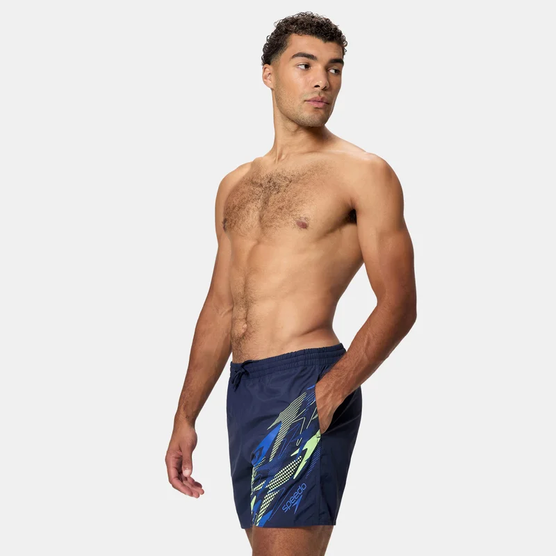 speedo Blue Men's Medley Logo Swimming Shorts for Men | Best Price UAE